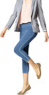 Womens Classic Denim Capri Legging with Pockets